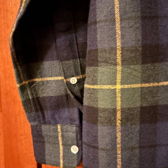 Polo Ralph Lauren Plaid Shirt Dress Fringe Collar Button Up Sz 0 NWT $378 - Picture 5 of 7